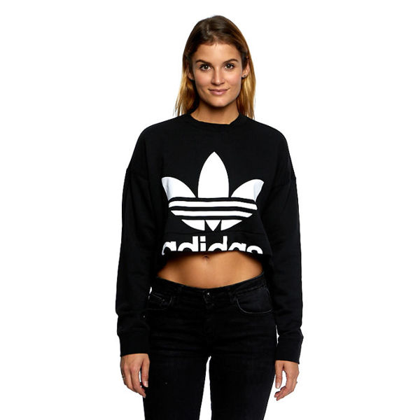 black sweater adidas