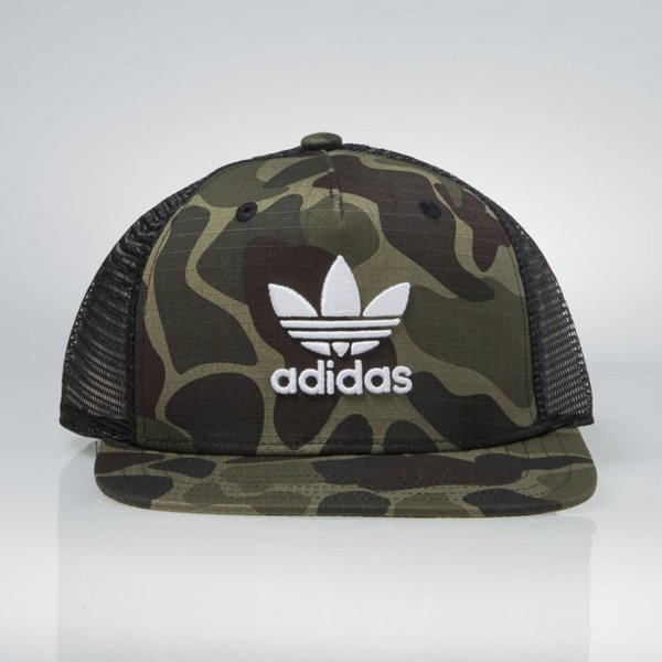 Adidas Originals snapback Trucker Cap Ca multi / camo BK7476 | Bludshop.com