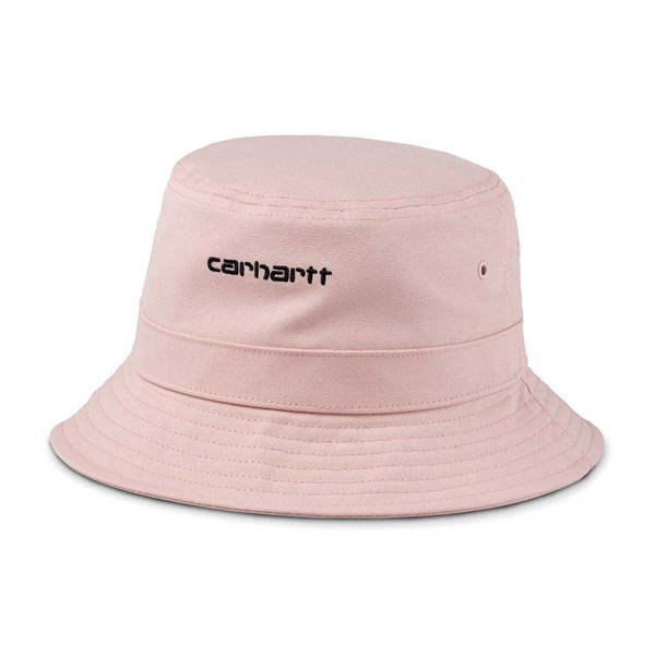 Carhartt WIP Script Bucket Hat frosted pink/black | Bludshop.com