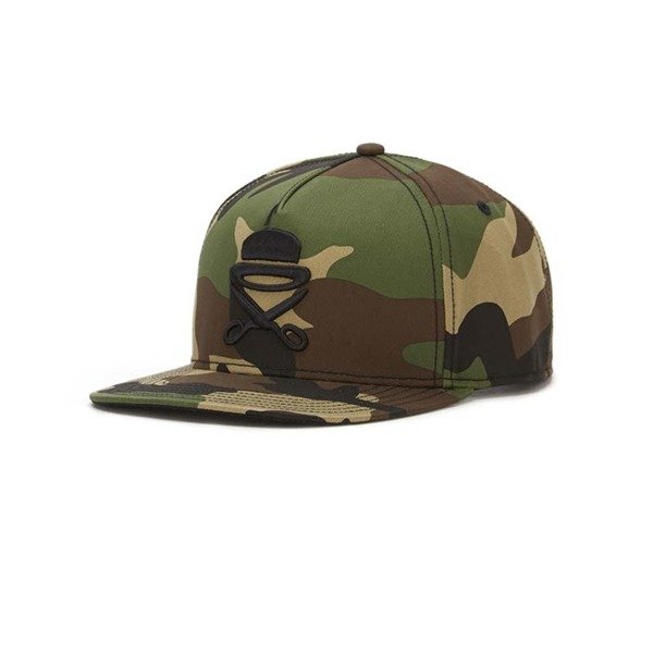 Cayler & Sons PREMIUM AUTHENTICS PA Icon Cap woodland camo / black ...