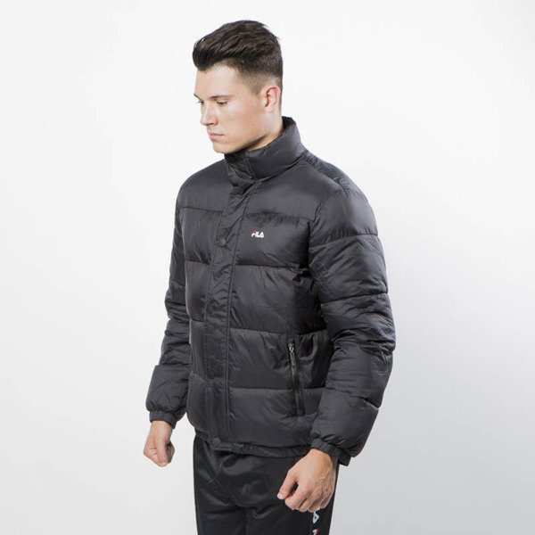 Fila raith puff jacket deals black