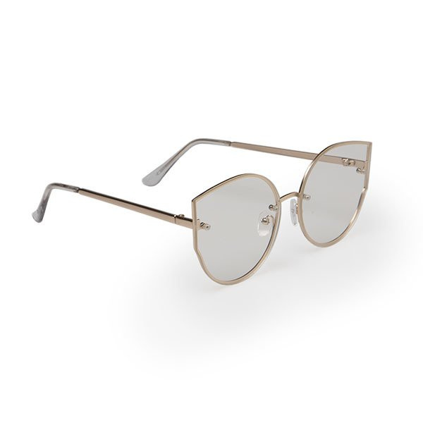 Jeepers Peepers Sunglasses Gold Clean Round (JP18370)