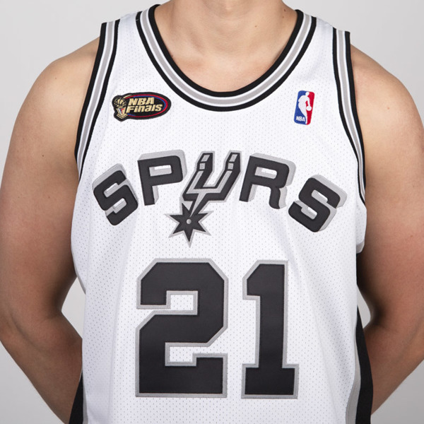 Jersey Mitchell & Ness San Antonio Spurs #21 Tim Duncan ...