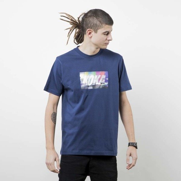 Koka Rip Off T-shirt navy blue | Bludshop.com