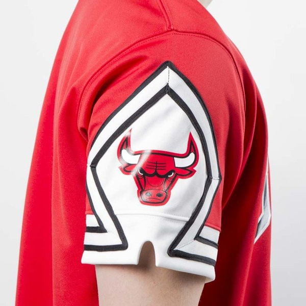 Mitchell & Ness Chicago Bulls Tshirt red Authentic Shooting Shirt