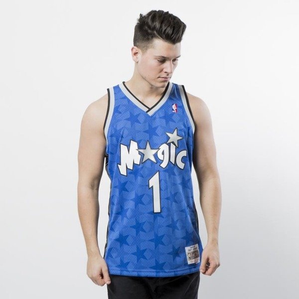 Mitchell & Ness Orlando Magic #1 Tracy McGrady blue Swingman Jersey ...