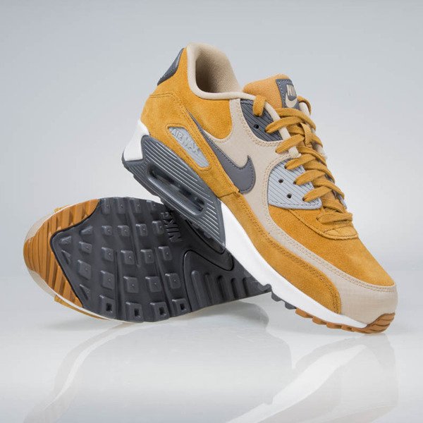 Nike Air Max 90 Premium desert ochre / dark grey-linen 700155-700 ...