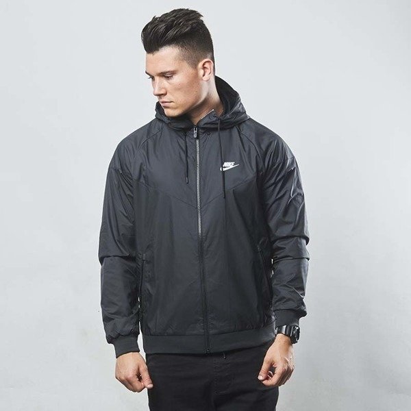 Nike NSW Windrunner Jacket black 727324-010 | Bludshop.com