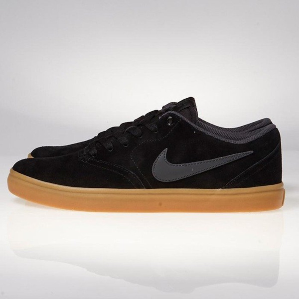 Nike sb check hot sale solar black gum