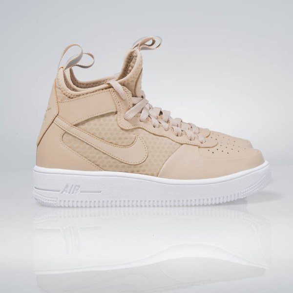 Nike wmns air force 1 clearance ultraforce mid - vachetta tan