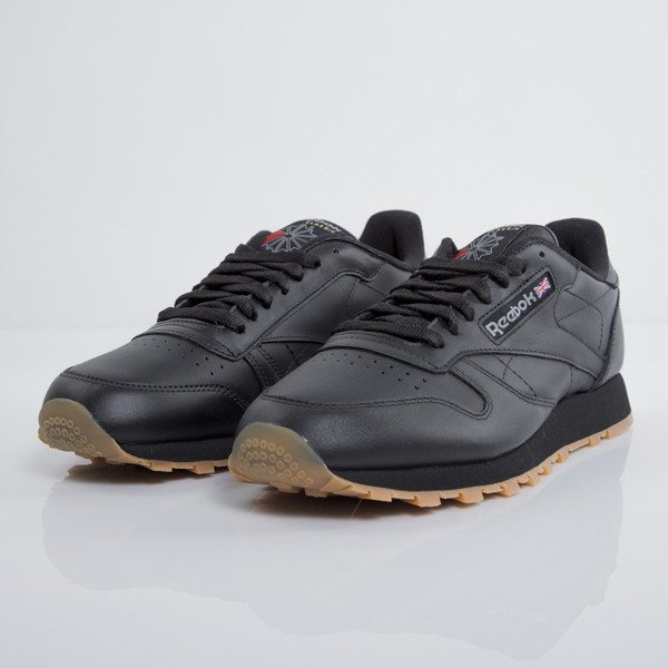 Reebok Classic Leather black / gum (49804) | Bludshop.com