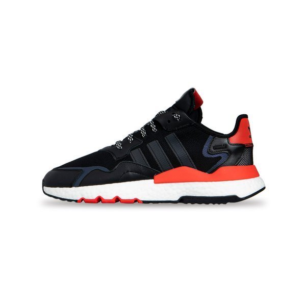 Sneakers Adidas Originals Nite Jogger core black/cloud white/hi-res red