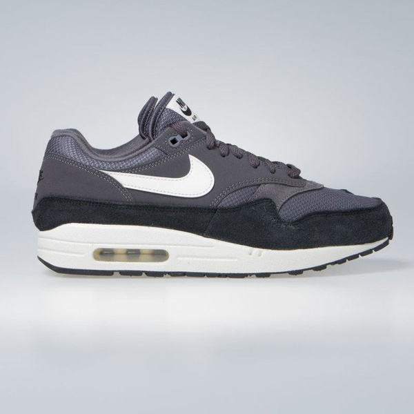 nike air max 1 thunder grey sail black