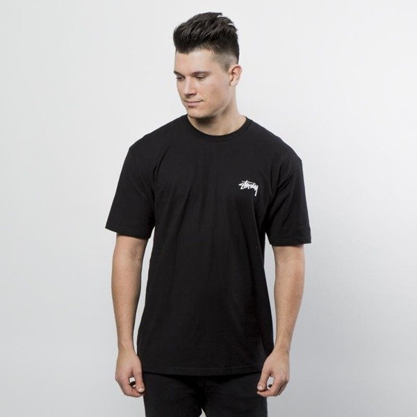 Stussy t-shirt BlackJack Tee - black | Bludshop.com