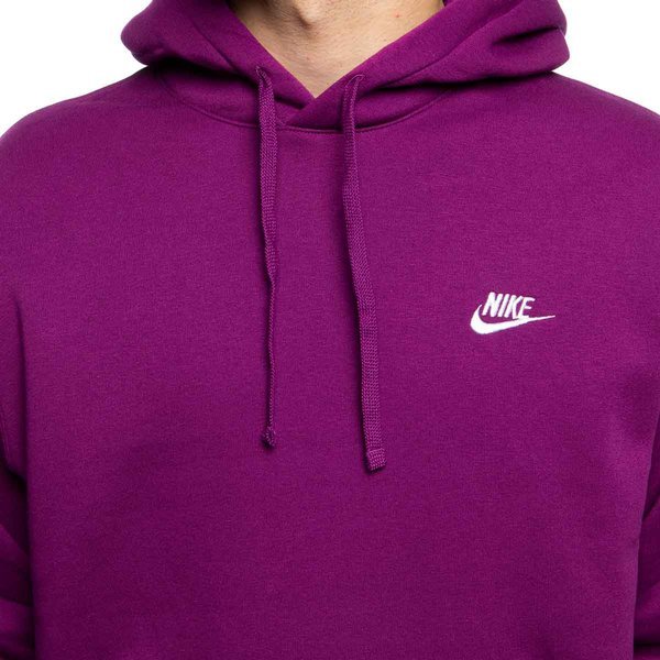 Sweatshirt Nike NSW Club Hoodie PO BB purple | Bludshop.com