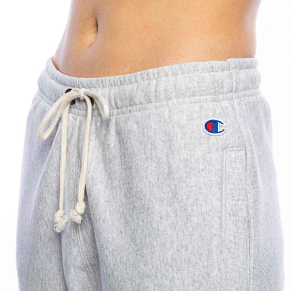 light grey cuffed sweatpants