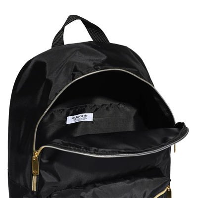 adidas originals backpack black and gold