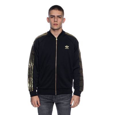 Adidas Originals Sweatshirt SST 24 TT black/gold metallic | Bludshop.com