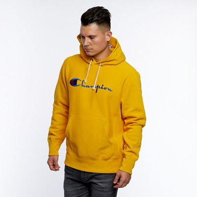 hoodie yellow champion