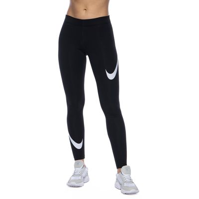 nike black logo waistband legasee leggings