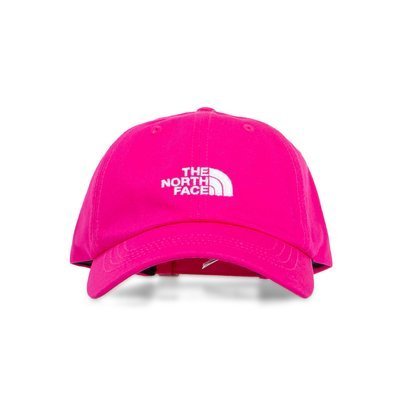 north face pink cap