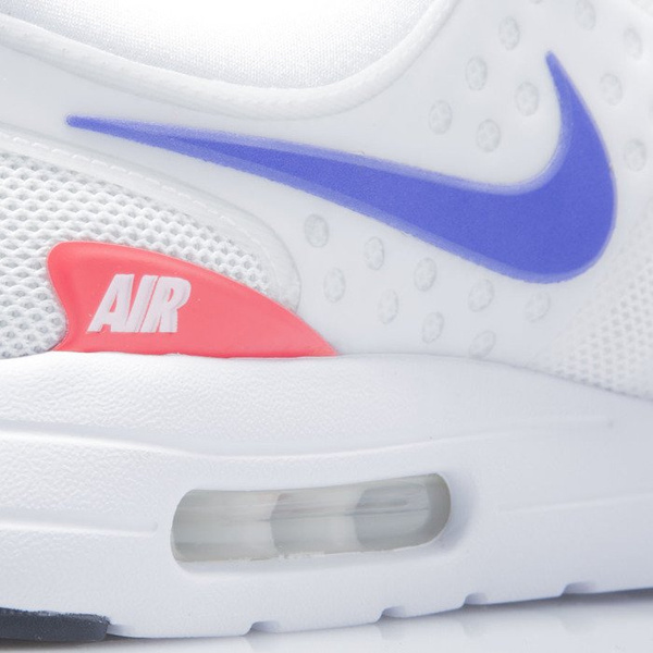 Sneakers buty Nike Air Max Zero Qs white / ultramarine-solar red 789695-105