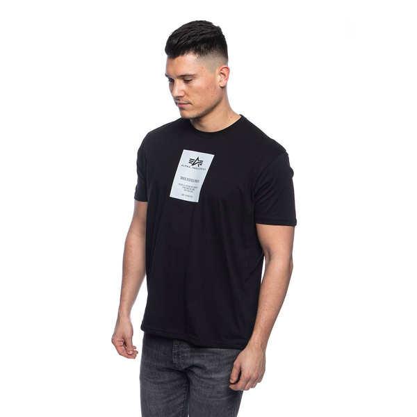 Koszulka Alpha Industries Reflective Label T-shirt black