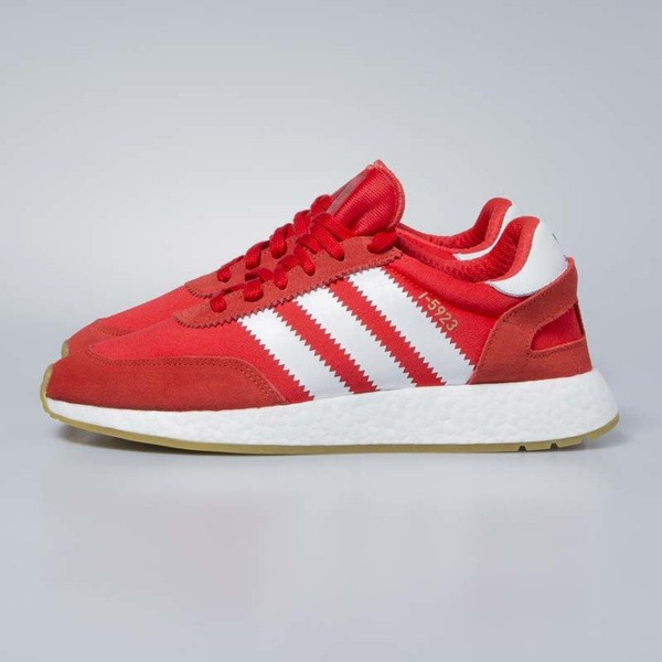 Sneakers buty Adidas Originals Iniki Runners red / footwear white / gum BB2091