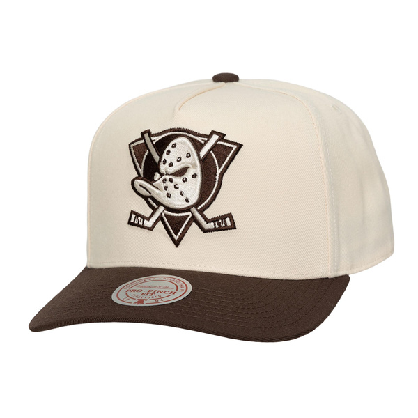 Czapka Mitchell & Ness NHL Fashion Basic 2T PRO Snapback Anaheim Ducks cream