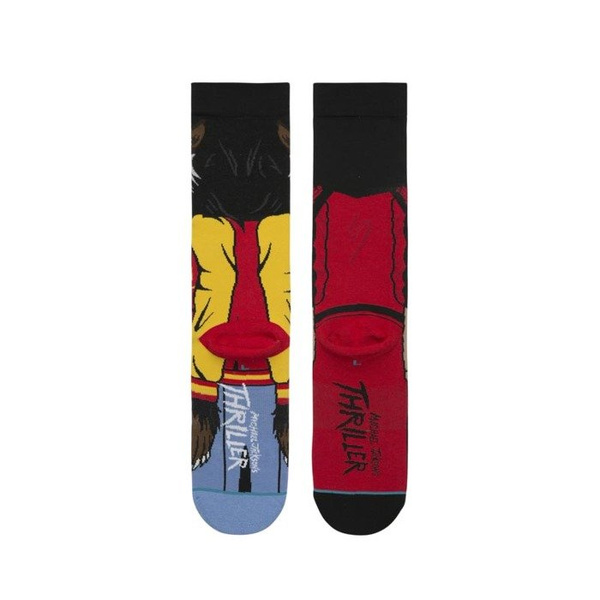 Stance skarpety Fundation Michael Jackson red M545D17MIC