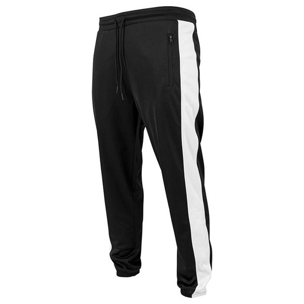 Spodnie dresowe Urban Classics Track Pants black / white