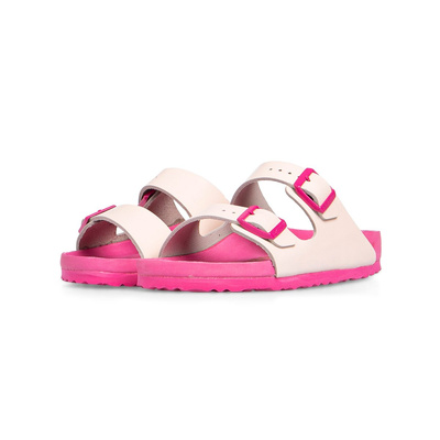 Klapki damskie Birkenstock Arizona BS Narrow Fit różowe (1016456)