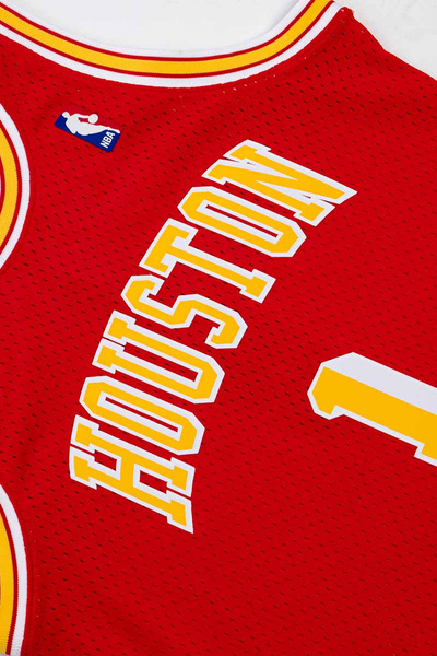 Koszulka Mitchell & Ness Houston Rockets #1 Tracy McGrady czerwona Swingman Jersey
