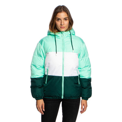 Damska kurtka zimowa Fila Women Lavita Padded Jacket miętowa