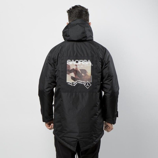 Kurtka We Peace It Parka Jacket Saorsa black