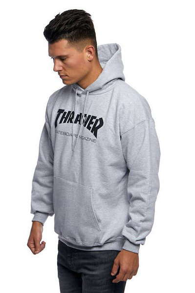 Bluza Thrasher Skate Mag Hoodie szara
