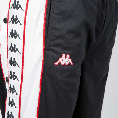 Kappa Authentic pants Banda Big Bay black-white-red