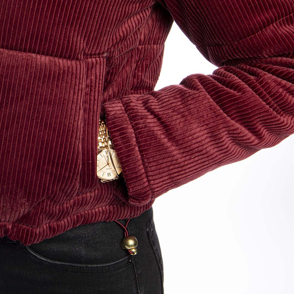 Damska kurtka zimowa Urban Classics Ladies Jacket bordowa