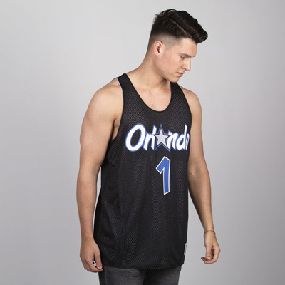 Mitchell & Ness Tank Top Orlando Magic #1 Penny Hardaway black / white NBA Reversible Mesh Tank