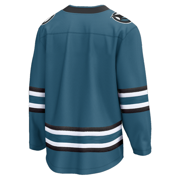 Koszulka Fanatics NHL Home Breakaway jersey San Jose Sharks teal