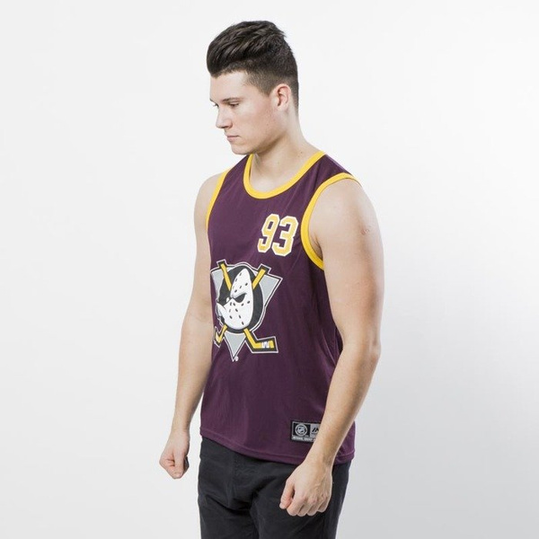 Koszulka Majestic Athletic Renfew Polyester Mesh Vest Pittsburgh Penguins plum MAN1458PM