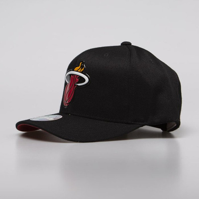 Mitchell & Ness snapback Miami Heat black Chrome Logo Snapback