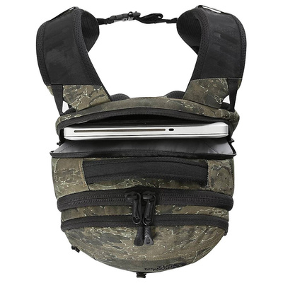 The North Face Backpack Borealis military olive cloud camo wash