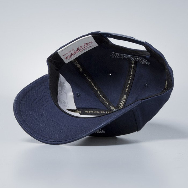 Czapka Mitchell & Ness snapback Own Brand blue night Team Logo Low Pro