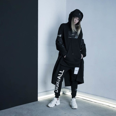 Majors płaszcz WMNS Digit//all black