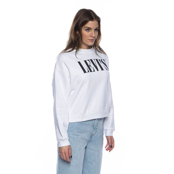 Diana Womens White Levi Sweatshirt Sweatshirt WMNS Levi's Graphic