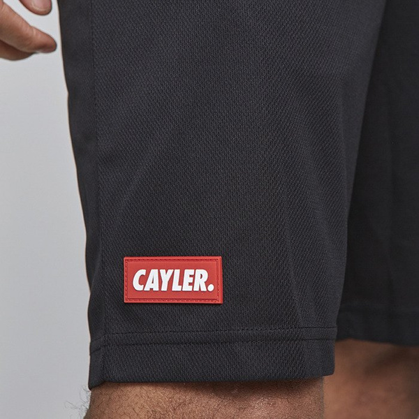 Szorty Cayler & Sons WHITE LABEL WL Statement MeshShorts black / red