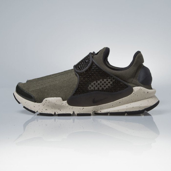 Sneakers buty Nike Sock Dart cargo khaki / black-rattan (819686-300)