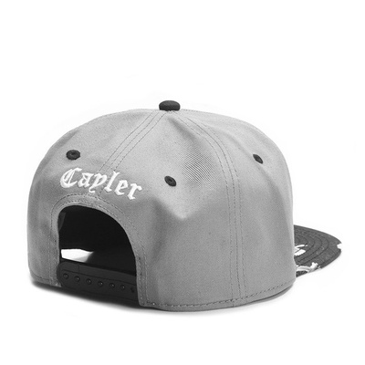 Cayler & Sons White Label snapback czapka Saints Cap grey / black / white (WL-CAY-SS16-13)