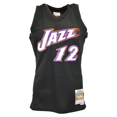 Koszulka Mitchell & Ness Utah Jazz #12 John Stockton Team Color Swingman Jersey czarna